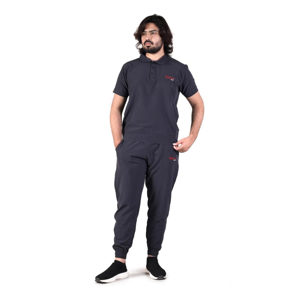 Men's Navy Micro Stretch Dry Fit Track Suit