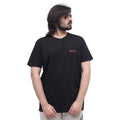 Men's Black Plain T-shirt