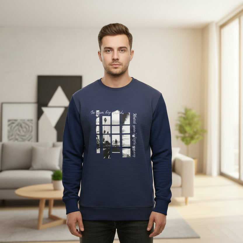 Men's Navy Sweatshirt