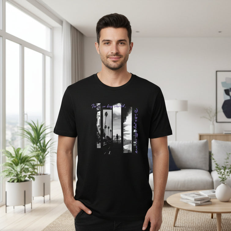 Men's Sky Printed T-shirt